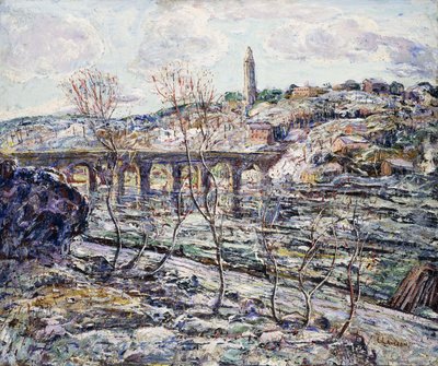 Pont de la rivière Harlem - Ernest Lawson