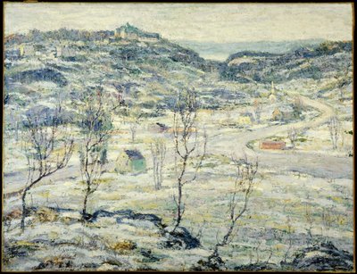 Vallée de Harlem, Hiver - Ernest Lawson