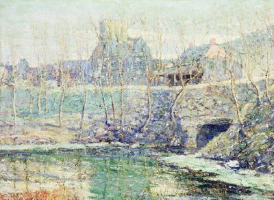Jour de brume en mars - Ernest Lawson