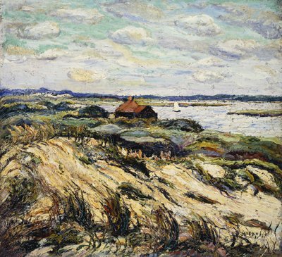 Cabane sur la baie - Ernest Lawson