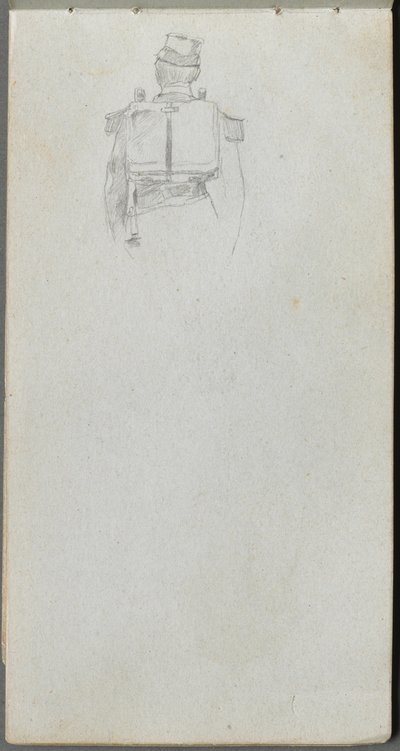 Carnet de croquis, page 08 : Étude d