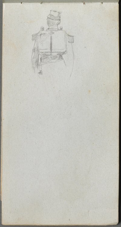 Carnet de croquis, page 08 : Étude d