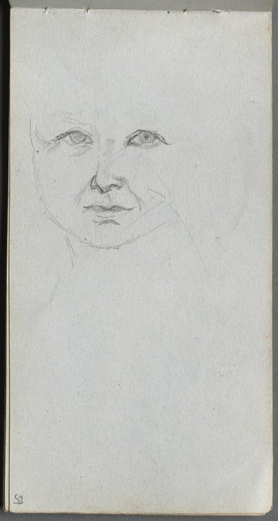 Carnet de croquis, page 59 : Étude d