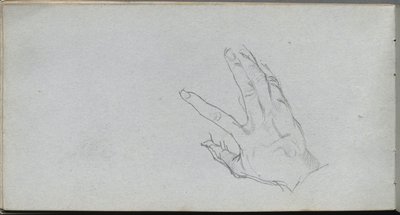 Carnet de croquis, page 68 : Étude d