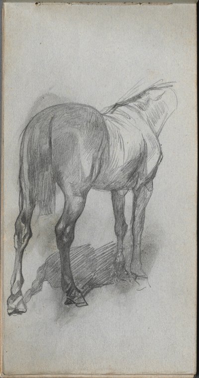 Carnet de croquis, page 76 : Étude d
