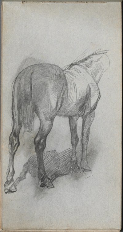 Carnet de croquis, page 76 : Étude d