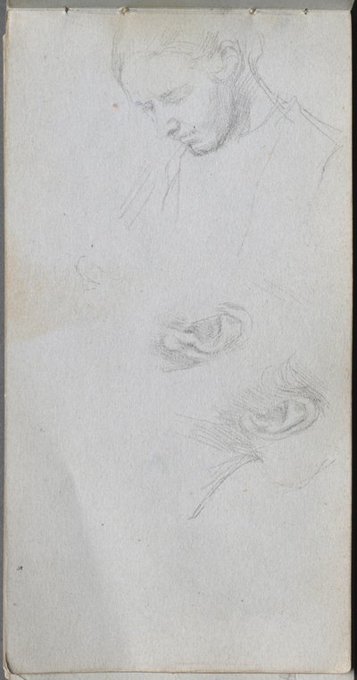 Carnet de croquis, page 96 : Étude d