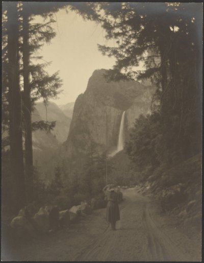 Chutes de Bridal Veil, Yosemite - Ernest Mitchell Pratt
