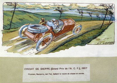 Circuit de Dieppe (Grand Prix A.C.F) - Ernest Montaut