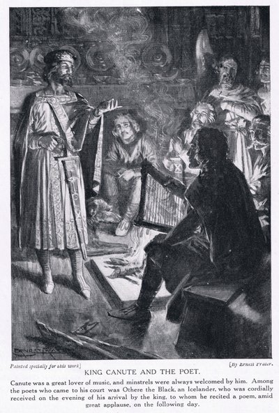 Le roi Canut et le poète, années 1920 - Ernest Prater