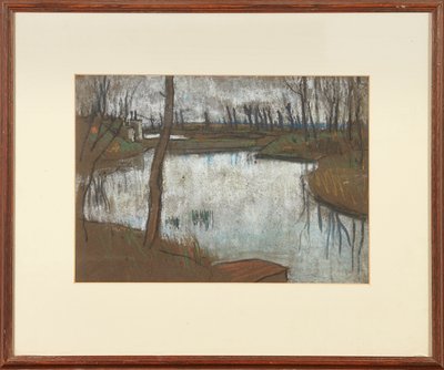 Pont de Lille et douve ouest - Ernest Procter