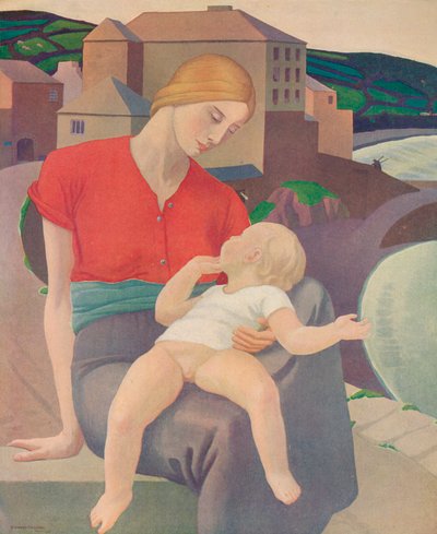 La Vierge du Port, 1915, vers 1932 - Ernest Procter