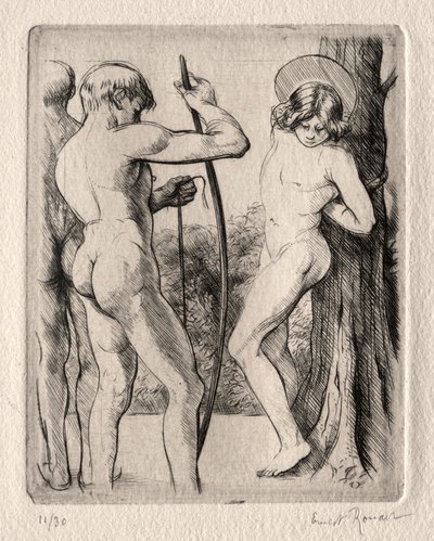 Le martyre de saint Sébastien - Ernest Rouart