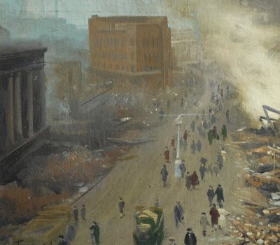 Le Nouvel Ordre en Europe, Coventry Bombardée Novembre 1940, 1940 - Ernest Townsend