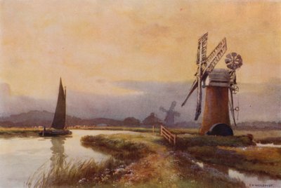 Moulins de drainage sur l