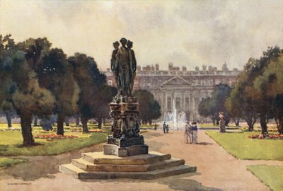 Façade Est depuis le Long Water - Ernest William Haslehust