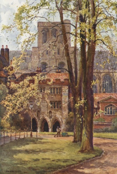 Entrée du Doyenné - Ernest William Haslehust