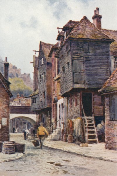 Quartier des pêcheurs, Folkestone - Ernest William Haslehust