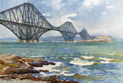 Pont de Forth et côte de Fife - Ernest William Haslehust