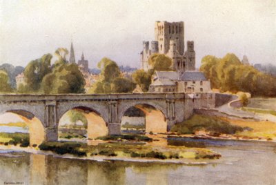 Kelso : la rivière Tweed et les ruines de l