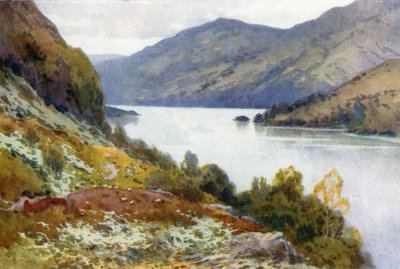 Loch Lomond depuis Inversnaid - Ernest William Haslehust