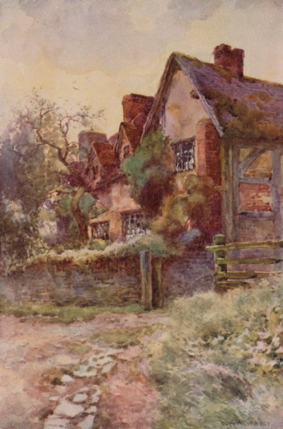 Maison de Mary Arden, Stratford-on-Avon - Ernest William Haslehust