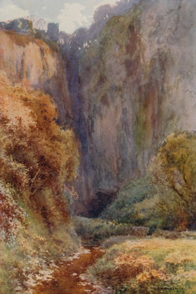 Gorge de Peak Cavern, Castleton - Ernest William Haslehust
