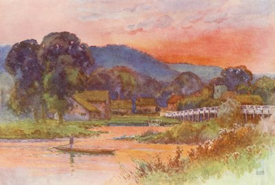 Rivière Thames : Streatley - Ernest William Haslehust