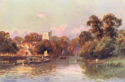 Rivière Thames : Twickenham - Ernest William Haslehust
