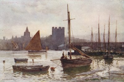Rochester depuis Strood - Ernest William Haslehust