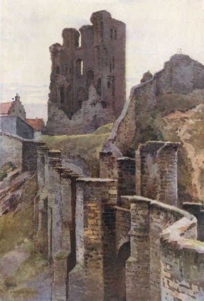 Château de Scarborough - Ernest William Haslehust
