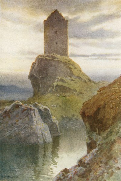 Tour de Smailholm - Ernest William Haslehust
