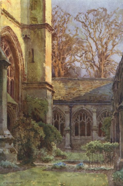 Les Cloîtres, Winchester College - Ernest William Haslehust