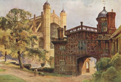 Les Cloîtres en Fer à Cheval et la Chapelle Saint-Georges - Ernest William Haslehust