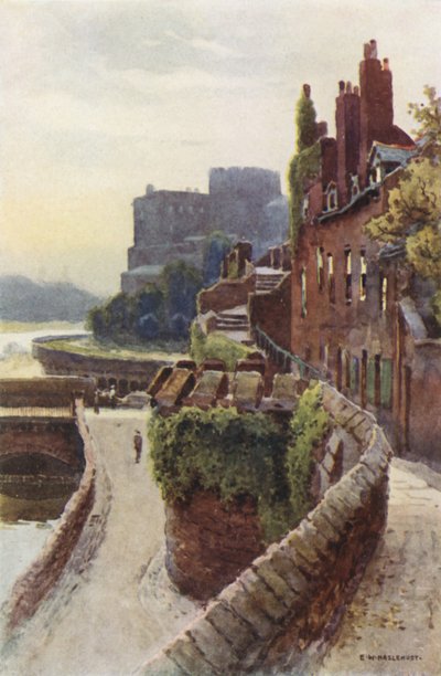 Les murs près de Bridgegate - Ernest William Haslehust