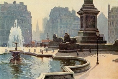 Trafalgar Square - Ernest William Haslehust