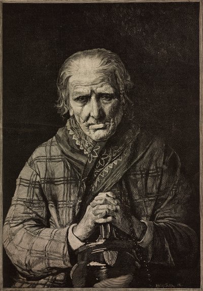 Hiver, Galleria Pisani, gravure par Ernesto Mancastroppa d