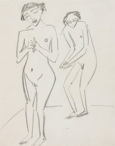 Homme et femme - Ernst Ludwig Kirchner