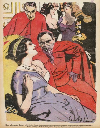 Rome élégante - Ernst (after) Heilemann