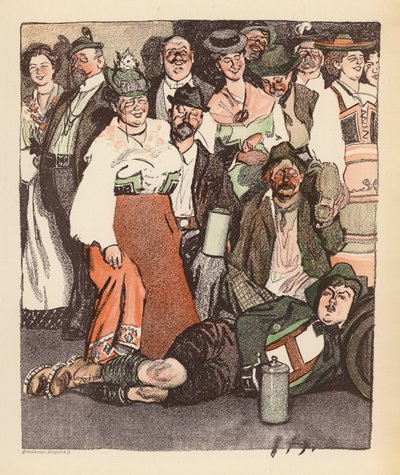 Illustration pour Berliner Balle von Rideamus - Ernst (after) Heilemann