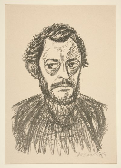 Autoportrait III - Ernst Barlach
