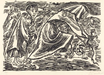 Le Chien de Fourrière, 1919 - Ernst Barlach