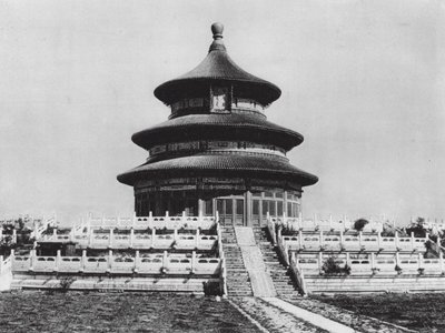 Pékin, Tien tan, Chihli, Temple du Ciel, Salle des Prières Annuelles - Ernst Boerschmann