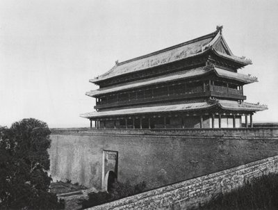 Sianfu, Pei men, Shensi, tour principale de la porte nord - Ernst Boerschmann