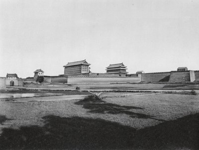 Sianfu, Pei men, Shensi, Porte Nord de Sianfu, la capitale provinciale - Ernst Boerschmann