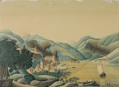 Vue de Braubach - Ernst Damitz