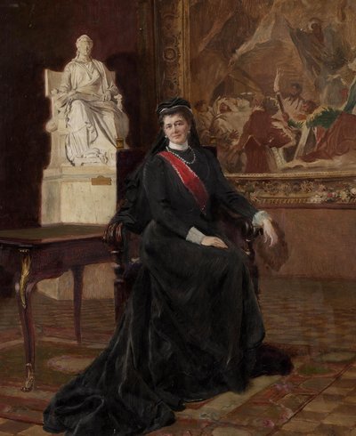 La grande duchesse Maria Pavlovna de Russie en tant que veuve - Ernst Friedrich von Liphart