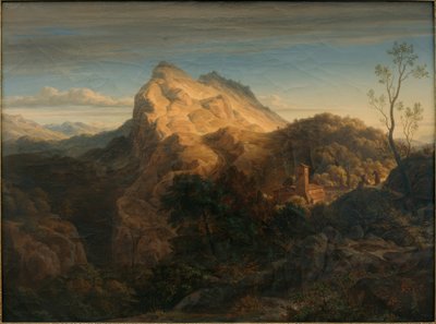 Paysage du Soir près d