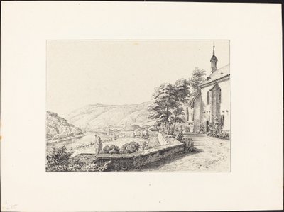 La terrasse du couvent - Ernst Fries