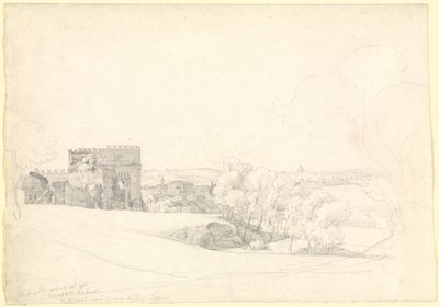 Via Appia Antica avec le tombeau de Cecilia Metella - Ernst Fries